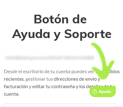 Ayuda y Soporte Boton